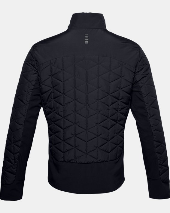Men's UA Storm ColdGear® Reactor Run Hybrid Jacket, Black, pdpMainDesktop image number 6